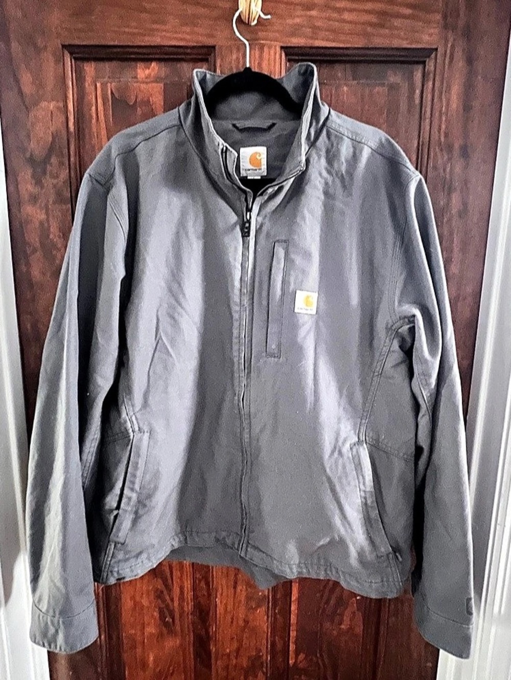 Carhartt Quick Duck Cryder Foreman jacket in gravel gray - Size: Large